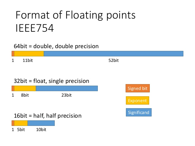 FP 16 IEEE format